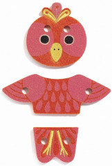 Игрушка развивающая «Шнуровка-животные» - Фото 3