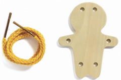 Игрушка развивающая «Шнуровка-животные» - Фото 4