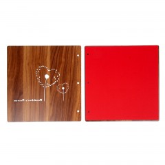 Фотоальбом 30 листов «Сердечные одуванчики», уголки + кольца - Фото 5