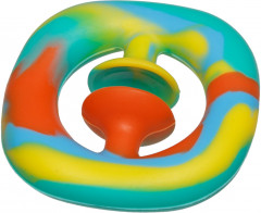 Игрушка антистресс Snapperz «Квадрат радужный» - Фото 3