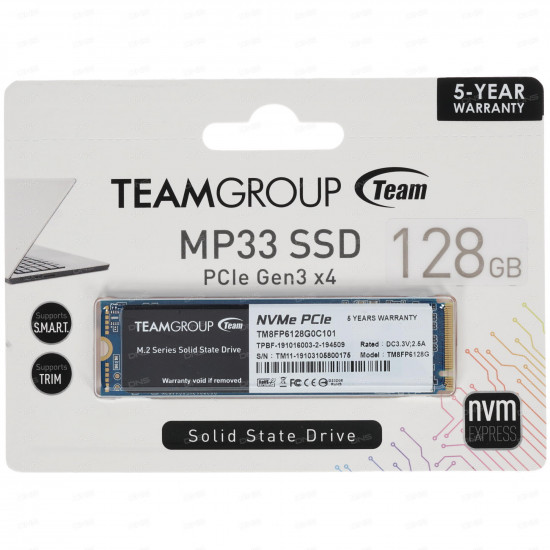 SSD накопитель Team Group MP33 M.2 PCIe