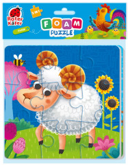 Набор мягких пазлов 2 в 1 «Farm» - Фото 1