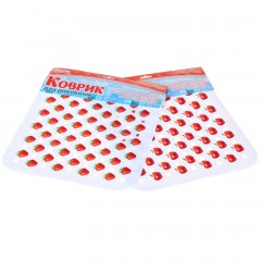 Коврик для раковины «Фрукты-ягоды», 30 х 26 см, цвет в ассортименте - Фото 1