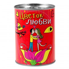 Растущая трава в консервной банке «Цветок любви», ипомея - Фото 3