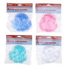 Детские мини коврики для ванны «Медуза прозрачная» 6 шт, цвет в ассортименте - Фото 1