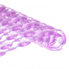 Коврик в раковину «Капельки», 25 х 25 см, сиреневый - Фото 2