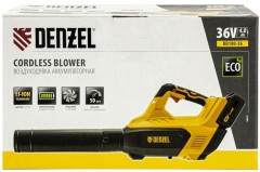 Воздуходувка аккумуляторная Denzel RB180-36 - Фото 7
