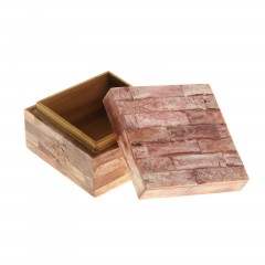 Шкатулка из кости «Сирень» - Фото 1