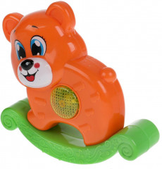 Игрушка музыкальная «Медвежонок-качалка» - Фото 3