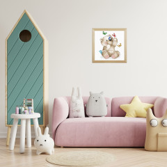 Картина по номерам «Плюшевый мишка» - Фото 1