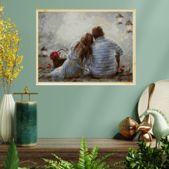 Картина по номерам «Вдвоем» - Фото 1