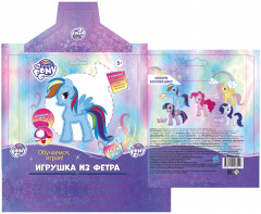 Игрушка из фетра «My Little Pony. Рэйнбоу Дэш» - Фото 4