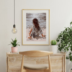 Картина по номерам «На берегу» - Фото 1