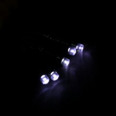 Гирлянда «Бахрома», 1,2х0,6 м, LED-60-220V, белый - Фото 4