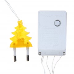 Гирлянда «Бахрома» Арка, 1х1 м, LED-126-220V, золотой - Фото 1