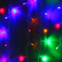 Гирлянда «Бахрома» Арка, 1х1 м, LED-126-220V, мультицвет - Фото 4