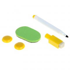 Доска магнитная «КОТЭ творчество» с маркером-стиралкой, магнитами и губкой - Фото 2