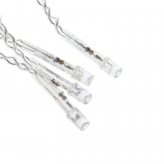 Гирлянда «Бахрома», 5,2х0,6 м, УМС вилка, LED-299-220V, мультицвет - Фото 3