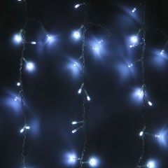 Гирлянда «Занавес», 1,5х1 м, УМС вилка, LED-180-220V, белый - Фото 3