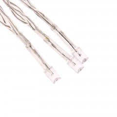Гирлянда «Занавес», 1,5х1 м, УМС вилка, LED-180-220V, желтый - Фото 2