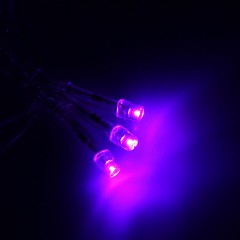 Гирлянда «Занавес», 2х1,5 м, УМС вилка, LED-360-220V, фиолет - Фото 4