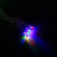 Гирлянда «Занавес», 2х3 м, УМС вилка, LED-720-220V, мультицвет - Фото 4