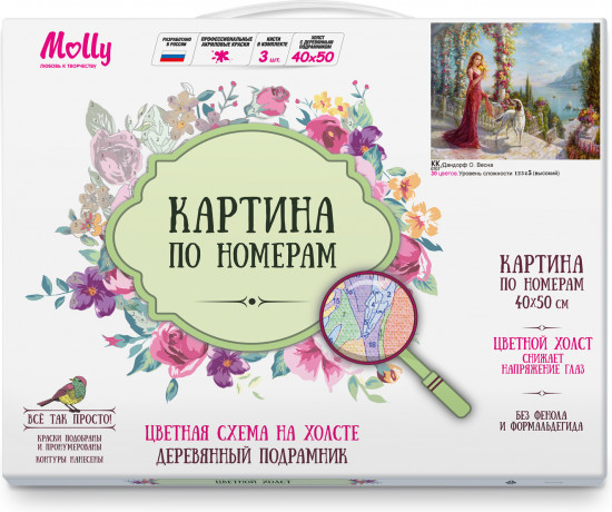 Картина по номерам «Весна»