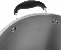 Кастрюля с крышкой со вставкой для фритюра  «Belle Selection» - Фото 5