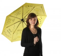 Зонт складной механический в чехле «Котэ» - Фото 1