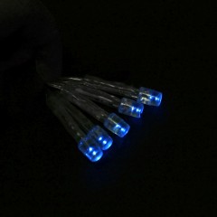 Гирлянда «Сетка», 1,2х1,1 м, LED-144-220V, синий - Фото 4