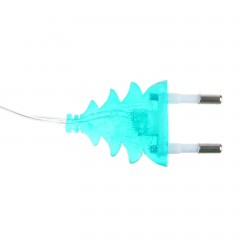 Гирлянда «Метраж», 5 м с насад. «Мини фонарик», LED-20-220V, красный-зеленый/красный-синий - Фото 1