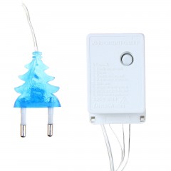 Гирлянда «Метраж», 5 м с насадкой «Игла», LED-50-220V, синий - Фото 2