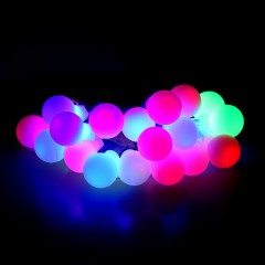 Гирлянда «Метраж», 5 м с насадкой «Шарики», LED-20-220V, мультицвет - Фото 5