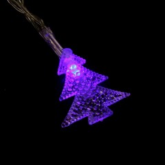 Гирлянда «Метраж», 5 м с насадкой «Елка в крапинку», LED-20-220V, мультицвет - Фото 4