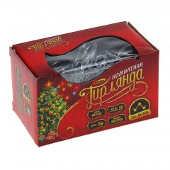 Гирлянда «Метраж», 5 м с насадкой «Елка в крапинку», LED-20-220V, мультицвет - Фото 2