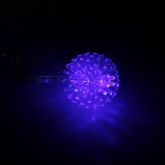 Гирлянда «Метраж», 5 м с насадкой «Ежики цветные», LED-20-220V, мультицвет - Фото 4