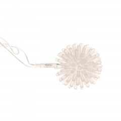 Гирлянда «Метраж», 5 м с насадкой «Ежики цветные», LED-20-220V, мультицвет - Фото 3