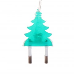 Гирлянда «Метраж», 5 м с насадкой «Ежики цветные», LED-20-220V, мультицвет - Фото 2