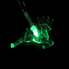 Гирлянда «Метраж», 5 м с насадкой «Олени», LED-20-220V, мультицвет - Фото 4