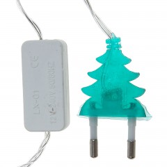 Гирлянда «Метраж», 5 м с насадкой «Кубик тающий», LED-20-220V, красный-зеленый/красный-синий - Фото 2