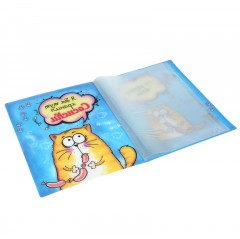 Папка для документов «Я бы тут хранил сосиски», 10 холдеров - Фото 1