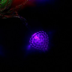 Гирлянда «Метраж» с насадкой «Сердце малое» 3 м, LED-20-3,6V, красный-зеленый/красный-синий - Фото 3