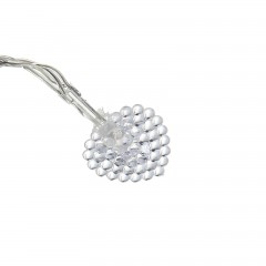 Гирлянда «Метраж» с насадкой «Сердце малое» 3 м, LED-20-3,6V, красный-зеленый/красный-синий - Фото 2