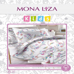 Комплект постельного белья «Единорожки на радуге» - Фото 2