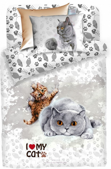 Комплект постельного белья «Cat»