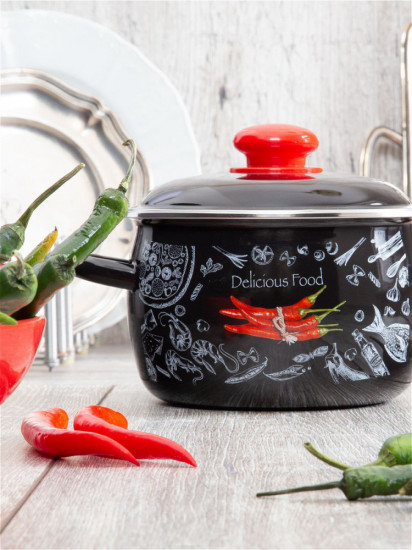 Кастрюля с крышкой «Chilli»