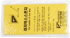 Полироль панели с губкой «Leather and Tire Wax Super Gloss» - Фото 1