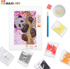 Мозаика стразами «Панда» - Фото 1