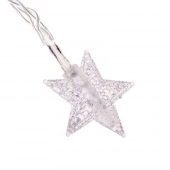 Гирлянда «Метраж» с насадкой «Звезды» 3 м, LED-20-3,6V, мультицвет - Фото 3