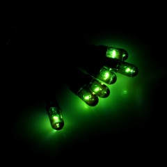 Гирлянда «Метраж» 3,5 м, 50 ламп, 220V, зеленый - Фото 4